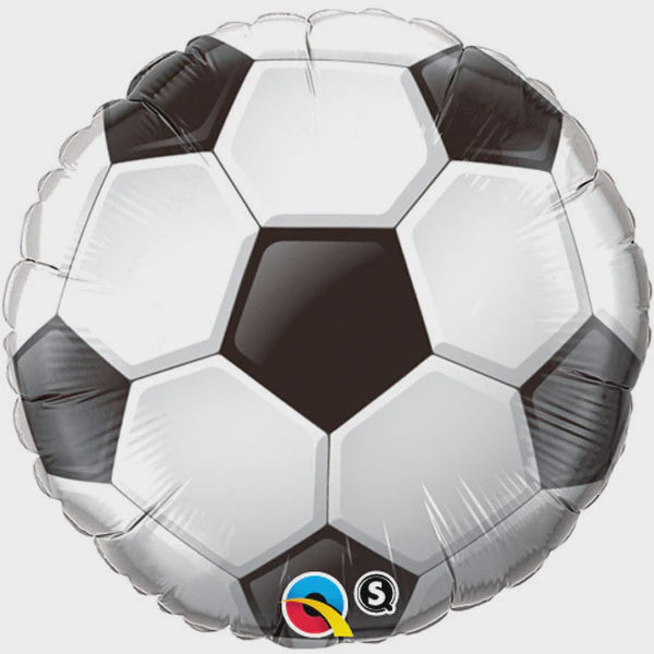 18" ROUND FOIL SOCCER BALL